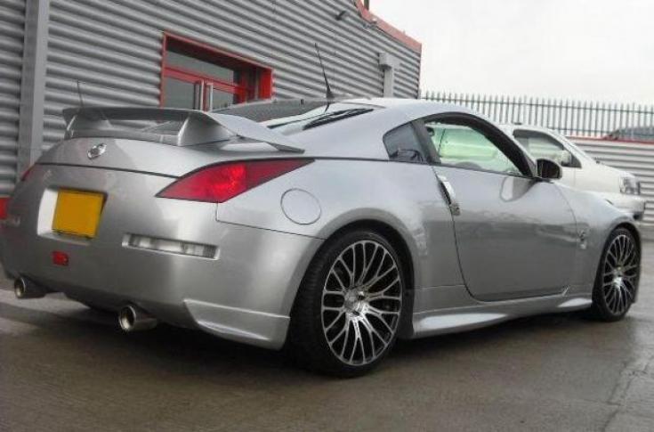 NISSAN 350Z PRESTIGE VORTEX BLACK MACHINED FACE